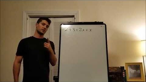 Combing Like Terms / Combinando Términos Semejantes