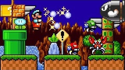 NSMW2: Epic Adventure (SMBX 1.4.4) - LEVEL: GREEN HILL ZONE.