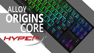 HyperX Alloy Origins Core Mechanical Gaming Keyboard Review and Overview