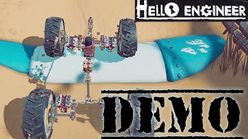Hello Engineer Scrap Mechanic Story mode: Faced off against the evil neighbor and a dirt track