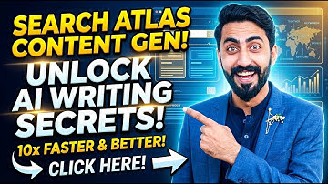 ✅How to use Search Atlas for Content Genration and Content Writing?
