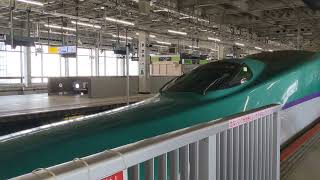 東北新幹線　H5系はやぶさ21号　仙台駅を発車