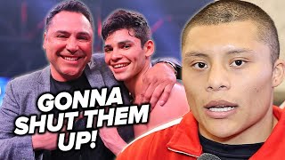 ISAAC CRUZ RIPS RYAN GARCIA & DE LA HOYA ; SAYS HE WILL SHUT THEM UP & CALLS FOR GERVONTA REMATCH