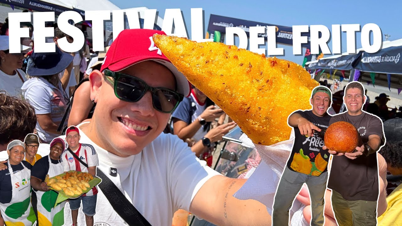 ¡LOCURA TOTAL en el Festival del Frito de Barranquilla 2025!