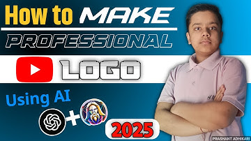 How to make Youtube logo using AI || ChatGpt+Leonardo AI || Prashant Adhikari ||