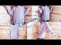 Свитер Оверсайз спицами | Oversize | Свободный свитер