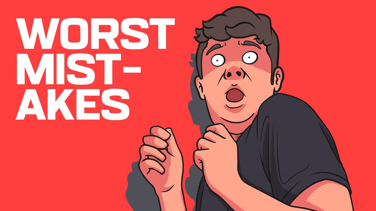 6 HORRENDOUS Mistakes That Graphic Designers Make 😱