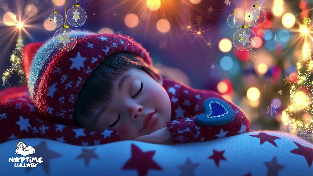 Relaxing Christmas Music & Sleep Sounds 🎄 Lullaby Christmas Songs for