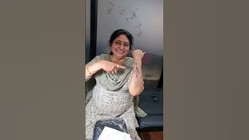Customized om+prakash tattoo! I tried my best to make her happy🥹❤️