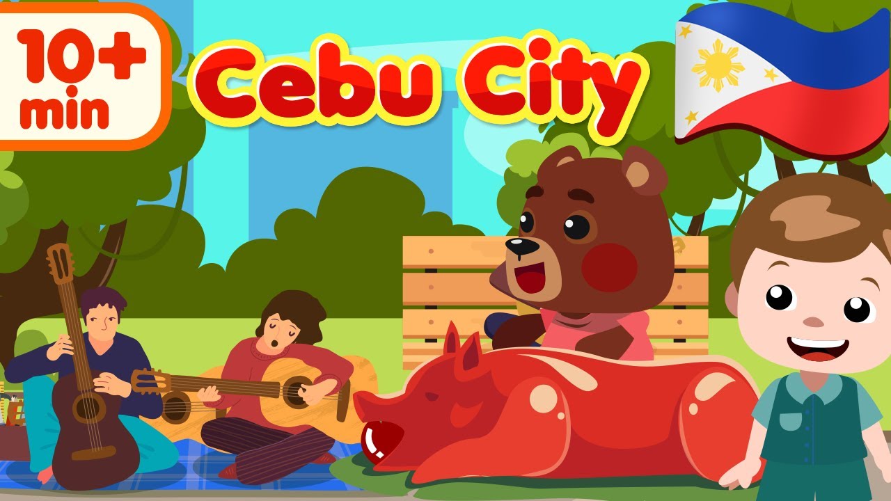 Cebu City Flexy Bear Mga Awiting Pambata Compilation Youtube