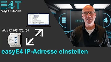 Kleinsteuerung easyE4 - IP-Adresse einstellen und mit dem PC verbinden. So geht