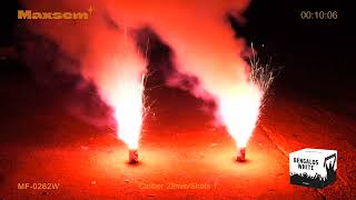 Maxsem Fireworks MF-0262W Bengalos White (28 mm 1 Shots) #fyp #fireworks #Tonglefireworks