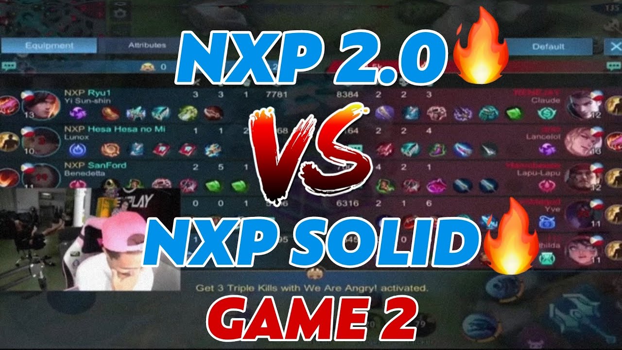 NAG WALK OUT SI SANFORD | NXP SOLID VS NXP 2.0 NAGKAHARAP SA RANK GAME (GAME 2)
