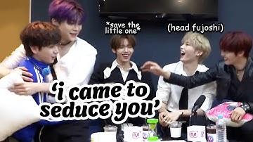 zerobaseone terrorising each others workplace (feat. myung jaehyun & riize sohee)