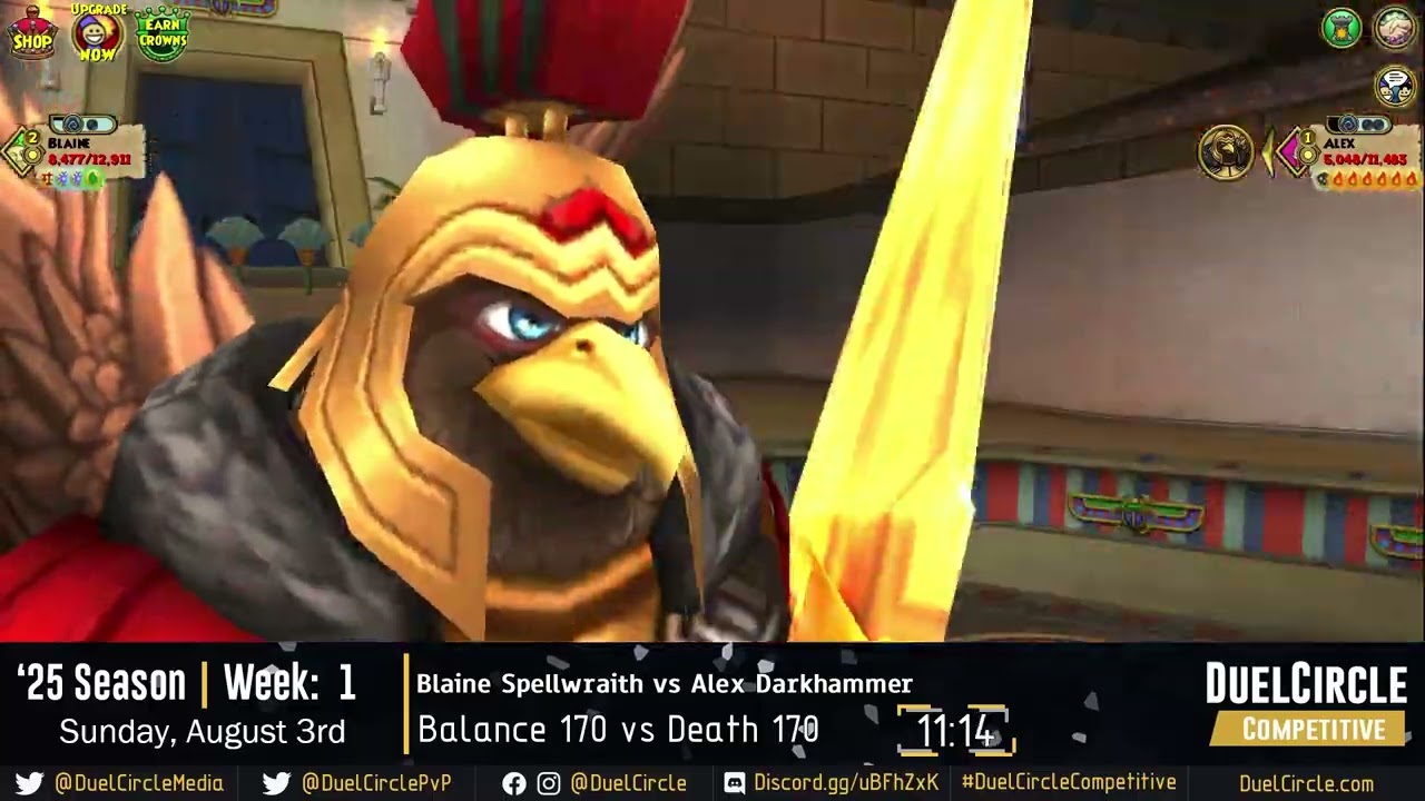 '25 Season: Week 1 Sunday - Blaine Spellwraith vs Alex Darkhammer