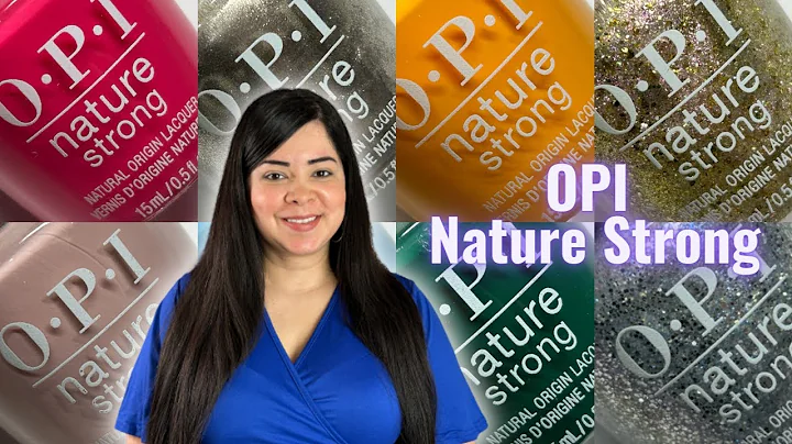 OPI Nature Strong Even More Flowerful Spring 2023 Collection - Janixa - Nail Lacquer Therapy