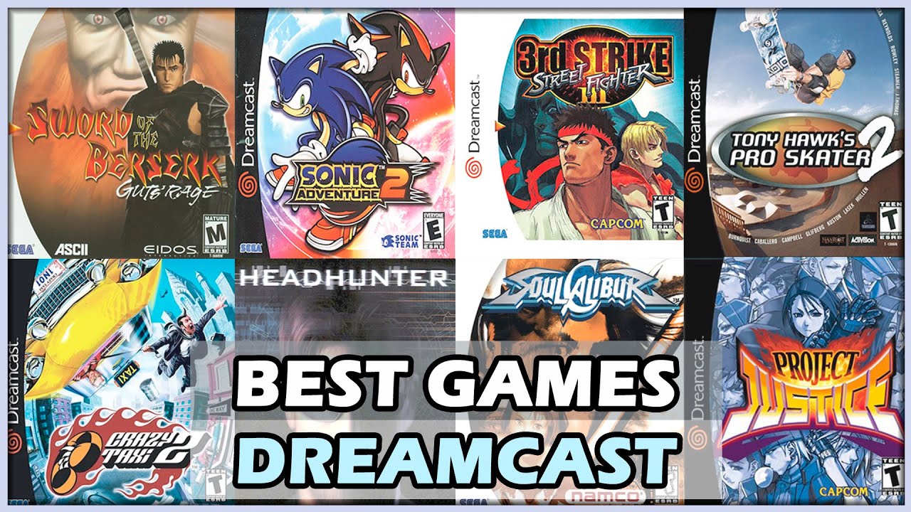 TOP 40 BEST DREAMCAST GAMES TO PLAY NOW - YouTube
