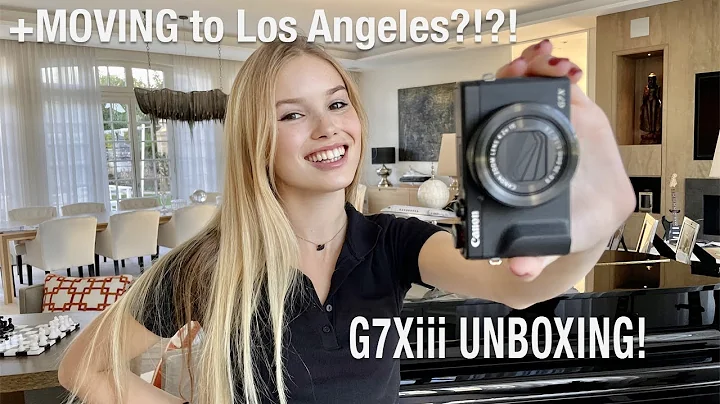 UNBOXING My NEW G7Xiii + Moving to LOS ANGELES!!!