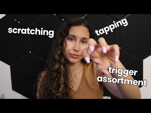 My first ASMR video | rambling & trigger assortment ♡