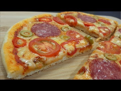 Video: Sütte Mayasız Pizza: Kolay Hazırlık Için Fotoğraflı Adım Adım Tarifler