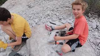 Digging For Geodes In The Desert