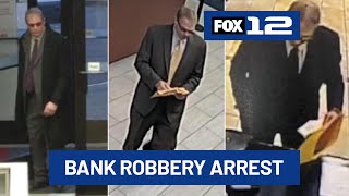 Well-dressed, polite bank robber arrested after hitting 2 Portland banks in 9 days
