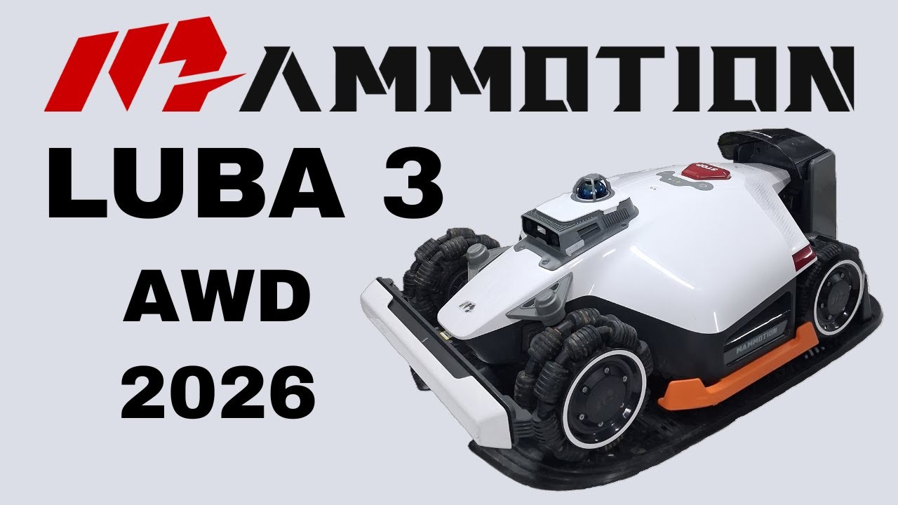 Robot koszący Mammotion Luba 3 AWD 2026 - recenzja i porównanie na tle swoich poprzedników