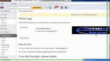 How To Upload Your Custom Logo On Wordpress