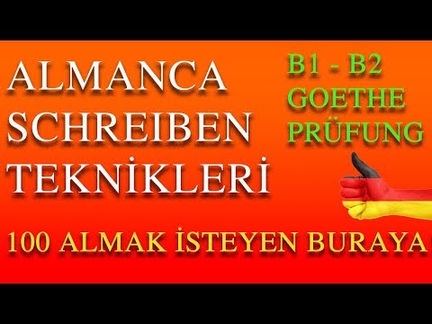 Video: Almanca Kompozisyon Nasıl Yazılır