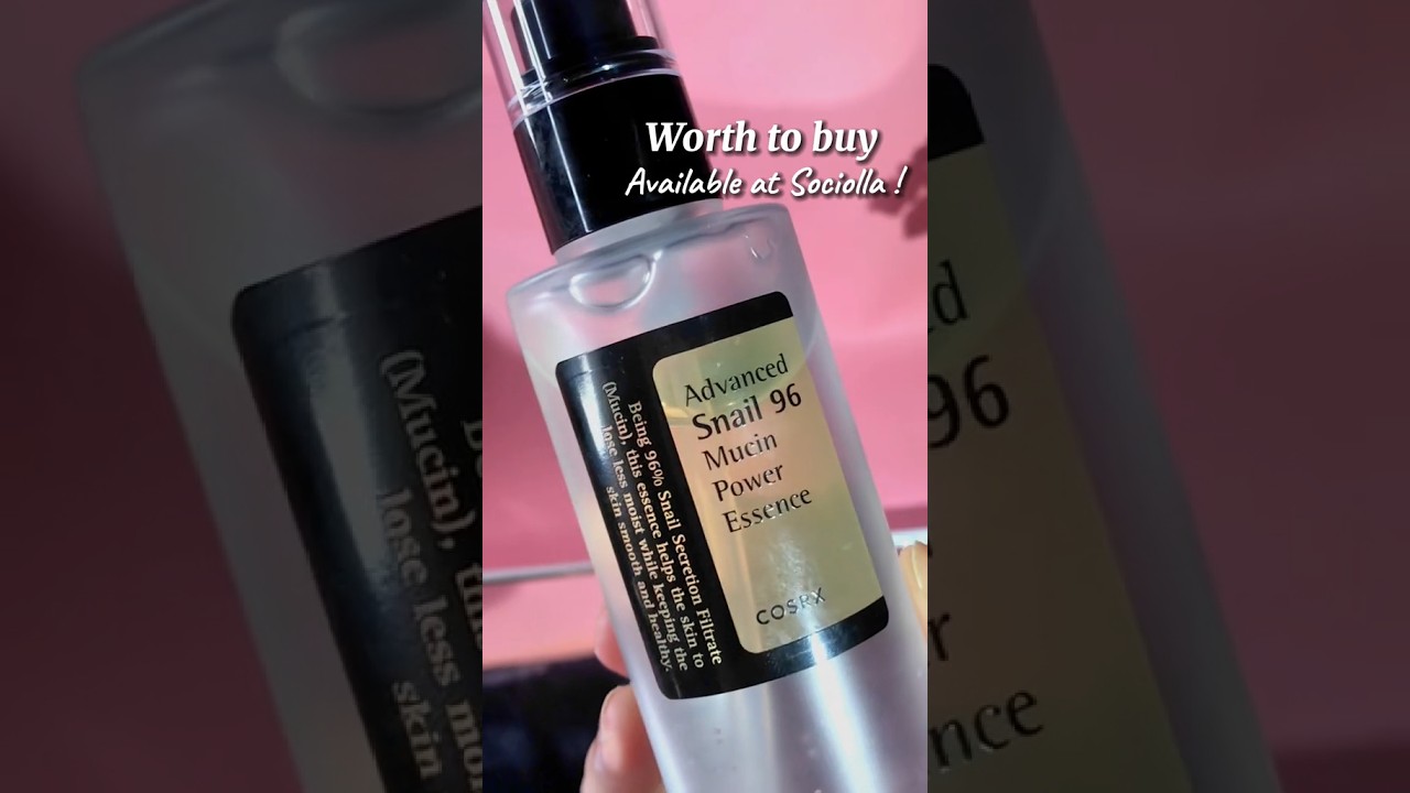 Dull and dry skin? ✨Try COSRX Advanced Snail Mucin 96 Power Essence!✨