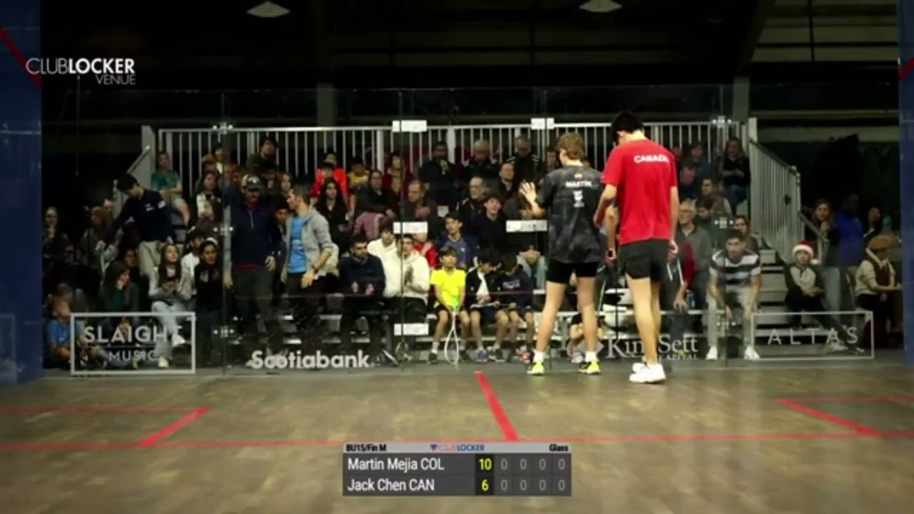 Canadian Squash Junior Open Final 2024 BU15