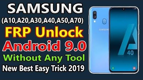 Samsung a10(a105f) u2 frp bypass 100%  (A10,A20,A30,A50,A70) SUCCESS METHOD