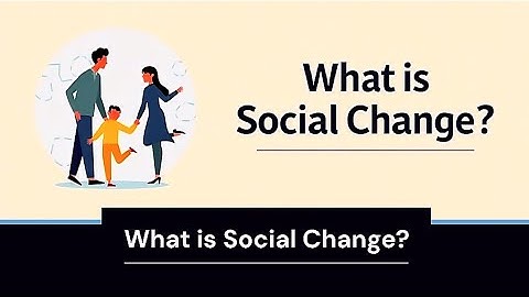 What is Social Change | Sociology 