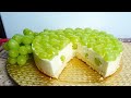 TARTA DE QUESO Y UVAS | RECETA FÁCIL SIN HORNO