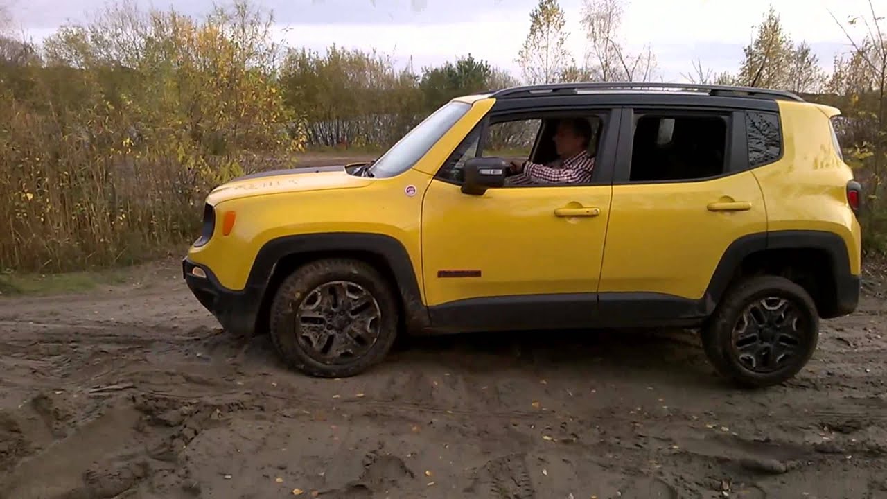 Jeep Renegade Trailhawk Off-Road training - YouTube