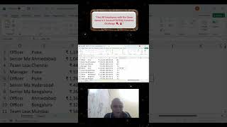 🔥 10-Second Excel Challenge: Who Joined First? | Find Earliest Joining Date with One Formula!