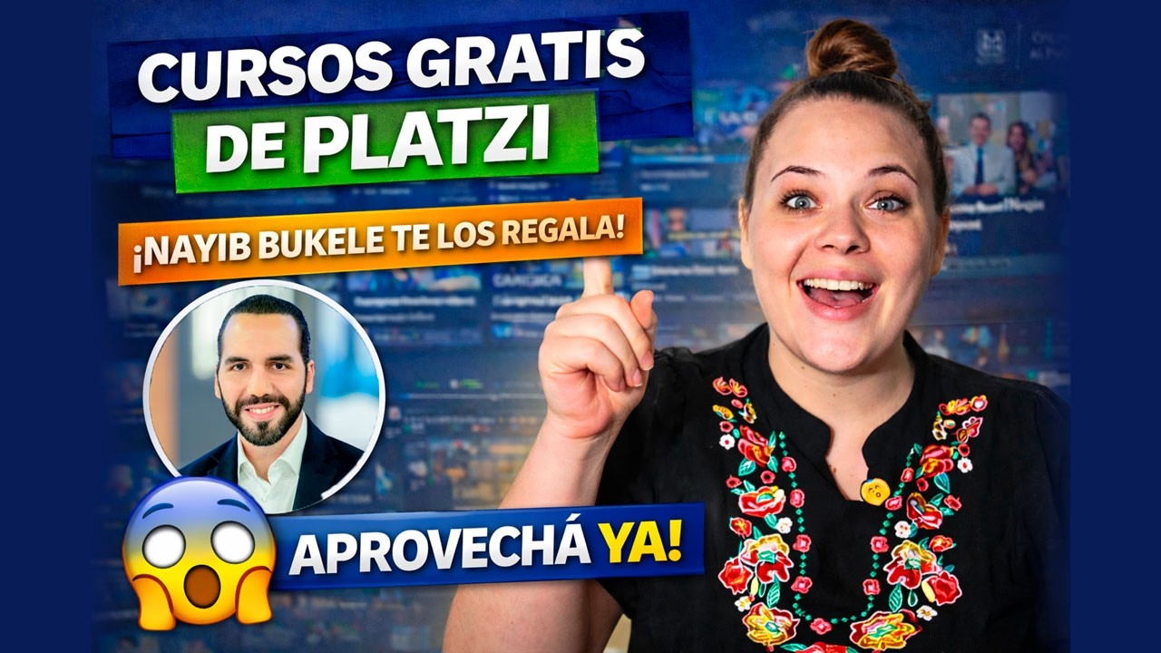 Nayib Bukele regala acceso a miles de Cursos | Te explicamos cómo entrar