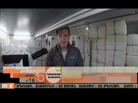 რიდლი სკოტის ახალი ფილმი - პირველი კადრები \"მარსიანელიდან\"