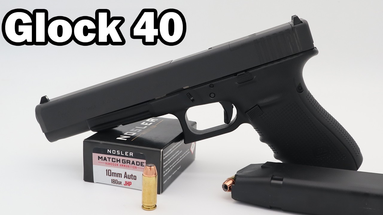 Glock 40 (10mm Auto) – Le plus gros des Glock !