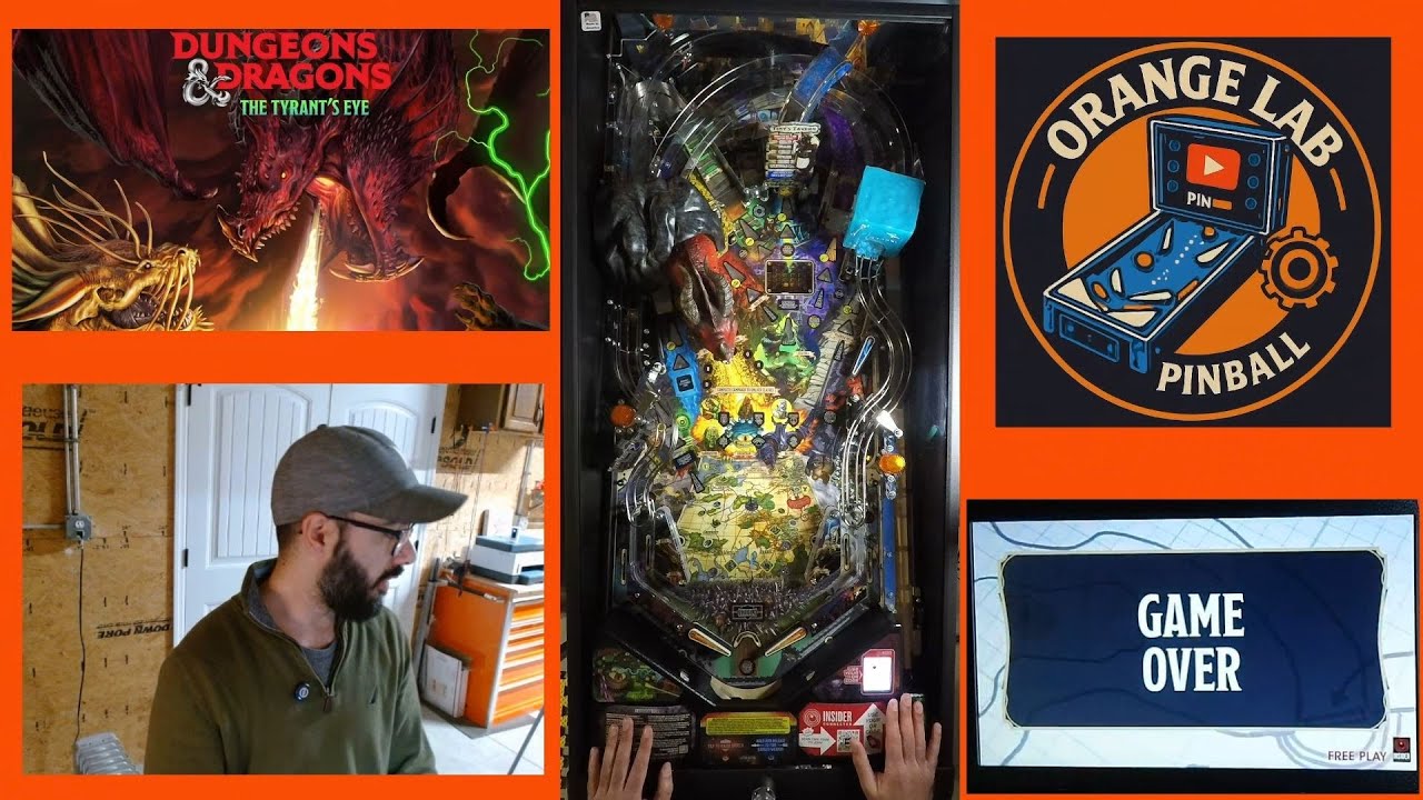 Dungeons & Dragons - Глаз Тирана - Игра в пинбол