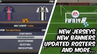 FIFA 19 Android/PPSSPP - PSG vs Juventus Full Match - New Players, Jerseys and More screenshot 5
