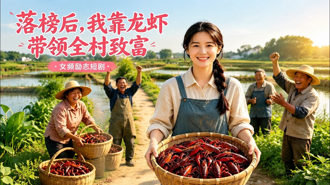 落榜後，我靠龍蝦帶領全村致富