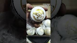 WHITE BALLS REVIEW #trendingshort #cricket #cricketgear #hardballs #leatherball #youtubesearch