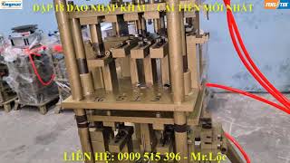 ĐỘT DẬP 18 DAO KE VĨNH CỬU -  BẢN CÁI TIẾN MỚI NHẤT CHO NHIỀU HỆ NHÔM - LH 0909515396 LỘC KINGMAC