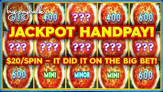 OMG! $20\/Spin EXCITING JACKPOT! Ultimate Fire Link Slot - ON THE BIG BET!