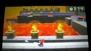 Super Mario 3D Land walkthrough world 1 boss