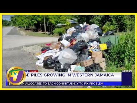 Garbage Piles Growing in Western Jamaica | TVJ News - Nov 3 2022