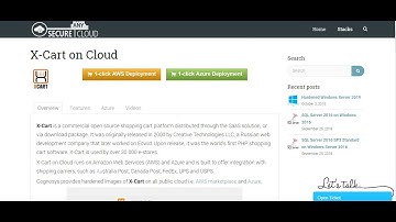 Secured X Cart on Ubuntu 14.04 LTS- Deploy on Azure , AWS and Google Cloud Platform.
