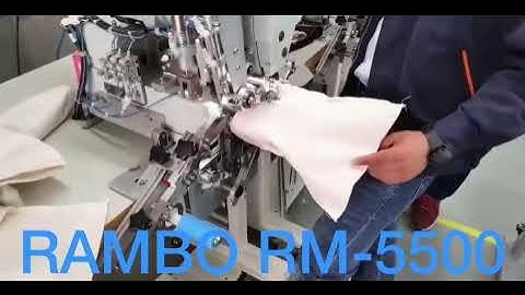 Jeans automatic bottom hemming machine, RAMBO RM-5500
