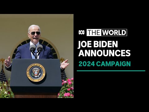 Joe Biden announces 2024 re-election campaign for The White House | The World